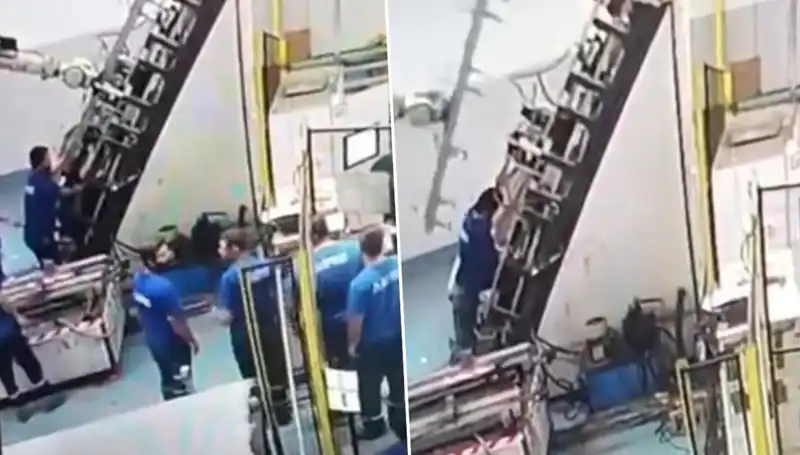 Fabrikada Şok Edici Kaza! Makine Sırtına Saplandı, Hayat Değişti
