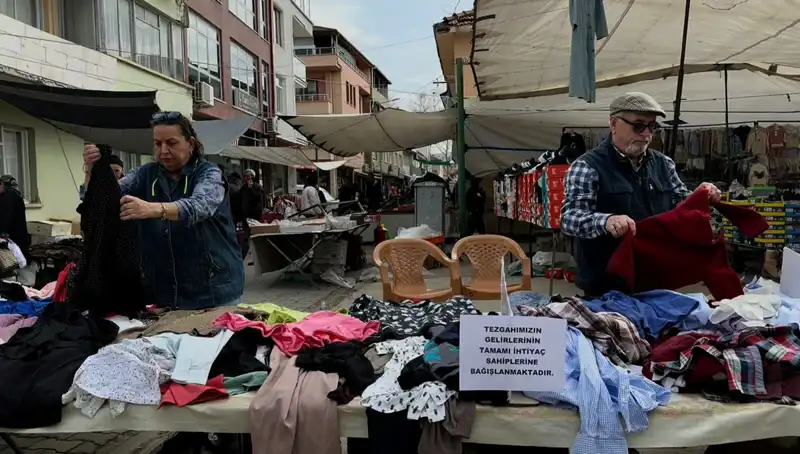 İyilik Tezgahı: İhtiyaç Sahipleri Ücretsiz Gıda Alıyor
