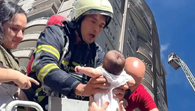 Kayseri'de 14 Katlı Binada Korkutan Yangın: Detaylar ve İlk Müdahale