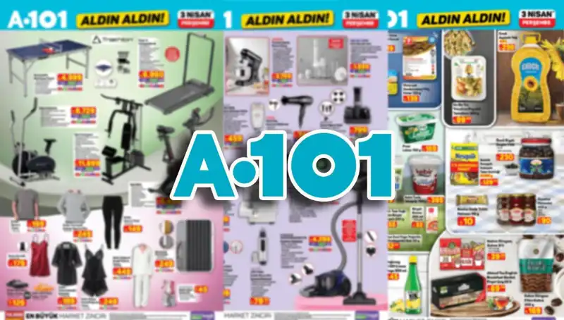 3 Nisan A101 Aktüel Kataloğu ile Kaçırılmayacak Fırsatlar!