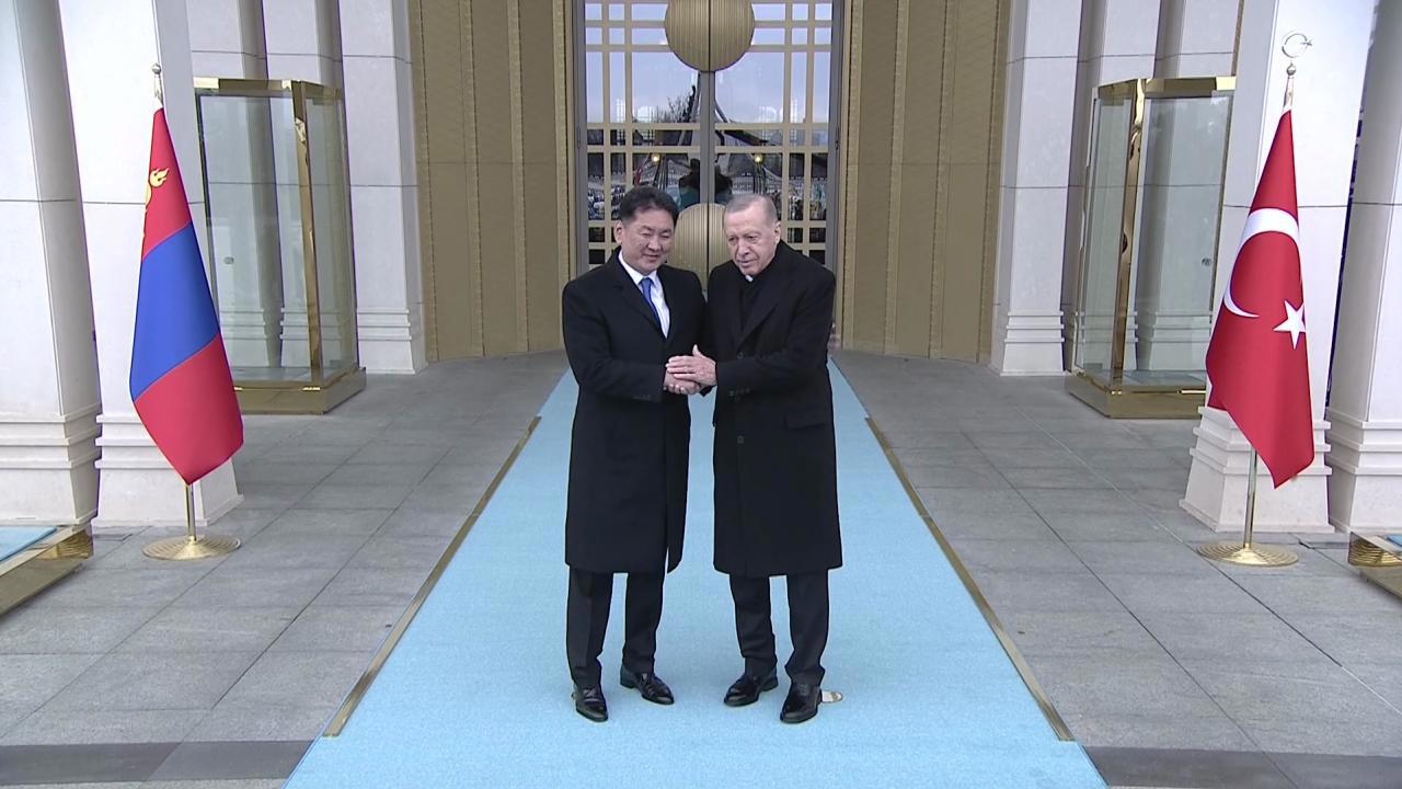 Moğolistan Cumhurbaşkanı Ukhnaa Ankara'ya Geliyor