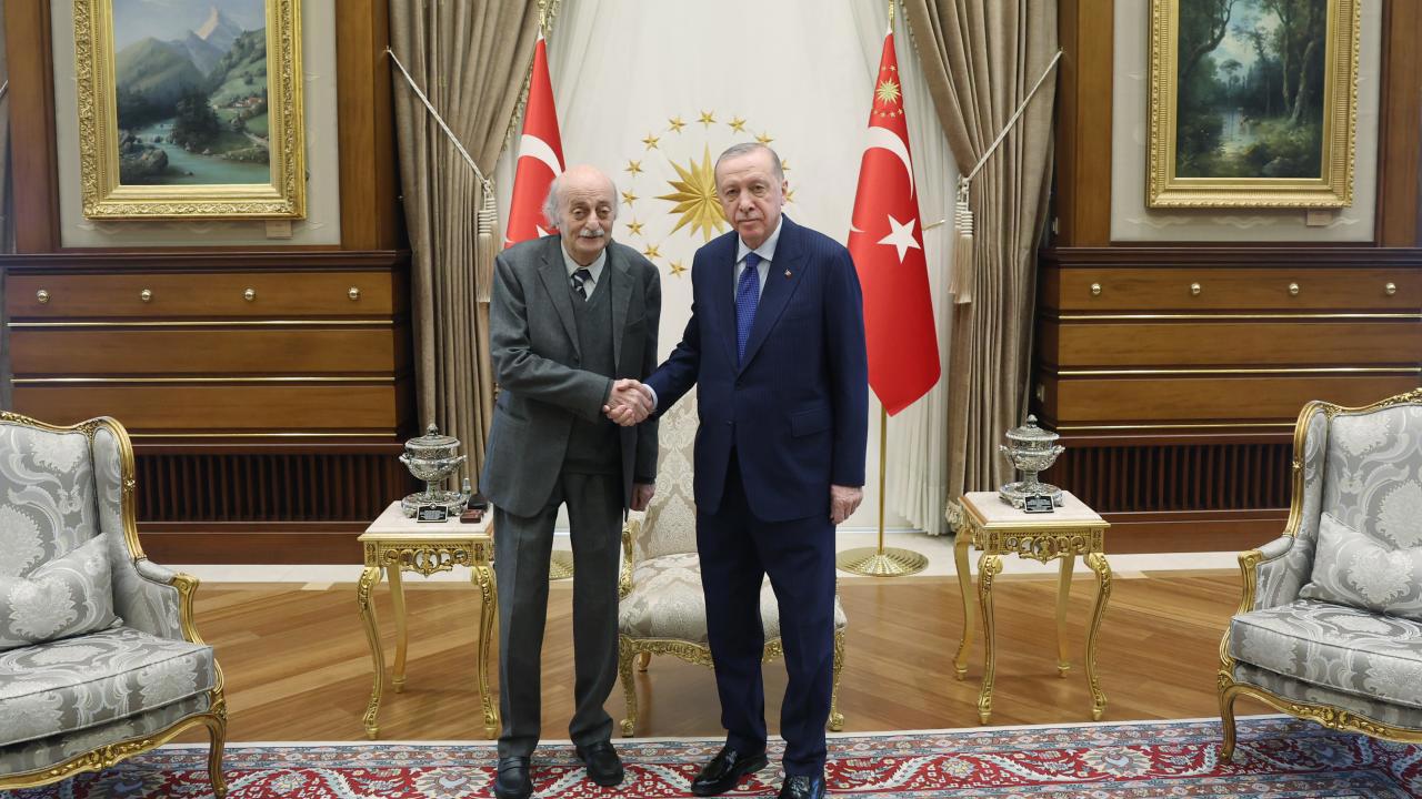Lübnan'da Dürzi lider Canbolat'ın Türkiye'ye övgüsü