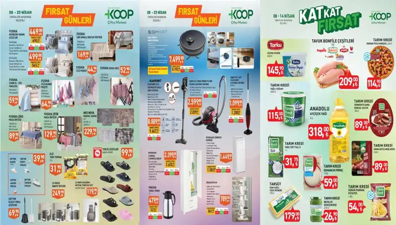Tarım Kredi KOOP Marketleri’nden Nisan Ayına Özel İndirim Fırsatları
