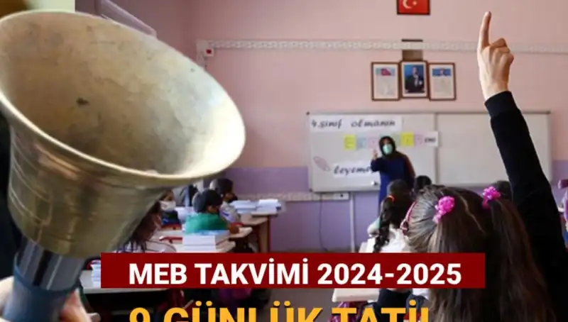 2024-2025 Eğitim Dönemi Ara Tatil Tarihleri Belli Oldu!