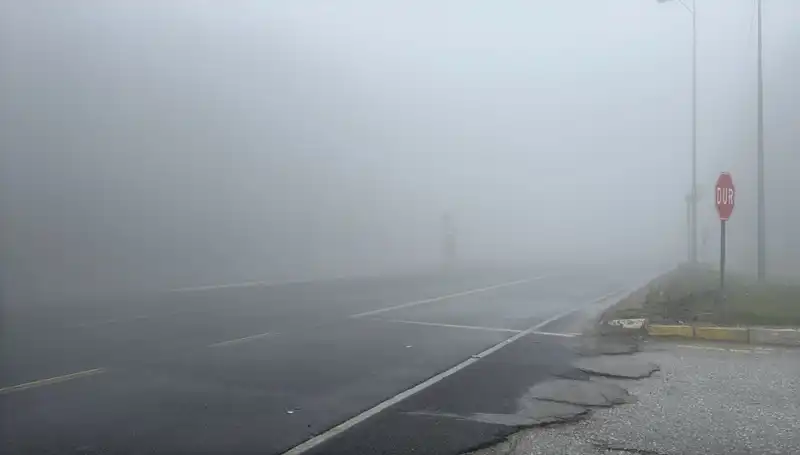 Bolu Dağı’nda Yoğun Sis: Seyahat Ederken Dikkat Edilmesi Gerekenler
