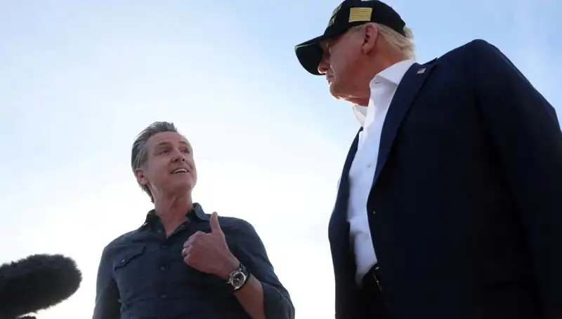 California Valisi, Trump'ı Dava Eden Eylemlerle Los Angeles'ta Gündem Oldu