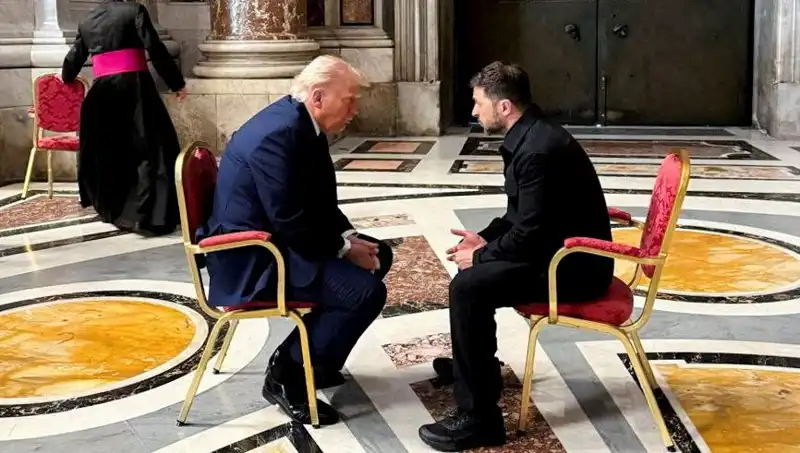 Zelenski'den Trump'a Sürpriz Açıklama: Vatikan'daki Görüşme En İyisiydi!