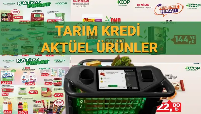 Tarım Kredi Marketleri’nden 4-7 Nisan’a Özel İndirim Fırsatları