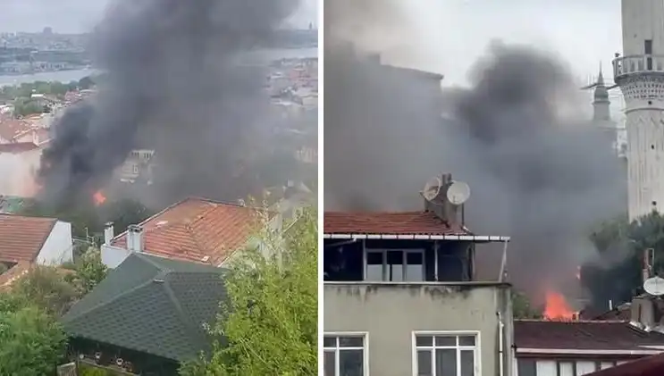 İstanbul’da Gecekondu Yangını: Mahallede Korku Dolu Anlar Yaşandı