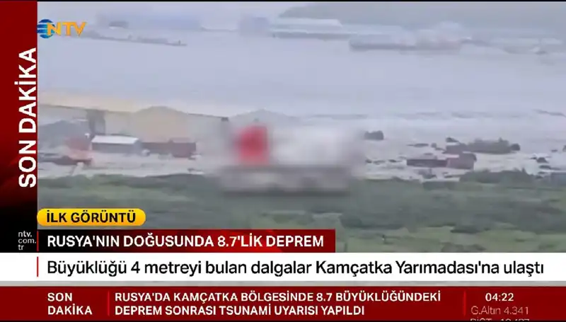 Kamçatka Kıyılarında İlk Tsunami Dalgalarıyla İlgili Heyecan Verici Gelişmeler