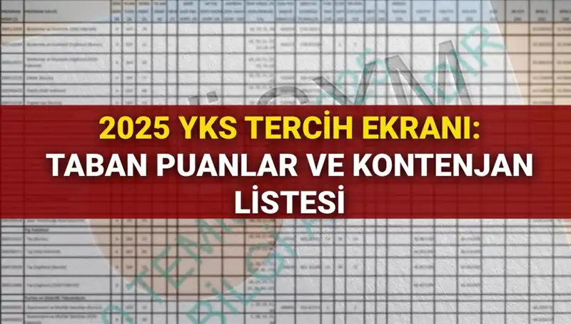 YKS Tercih Süreci Başladı: Taban Puanları ve Kontenjanlar Hakkında Bilmeniz Gerekenler