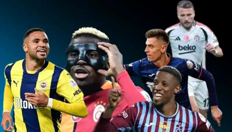Süper Lig'de Gol Krallığı Yarışı: Hangi İsimler Öne Çıkıyor?